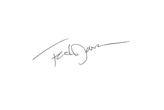 Ted Danson autograph