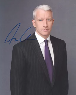 Anderson Cooper autograph