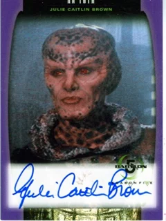 Julie Caitlin Brown autograph
