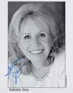 Salome Jens autograph