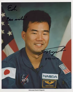 Soichi Noguchi autograph