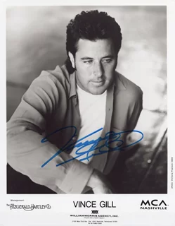 Vince Gill autograph