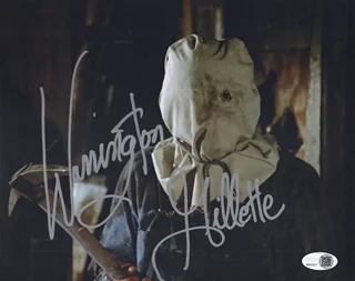 Warrington Gillette autograph