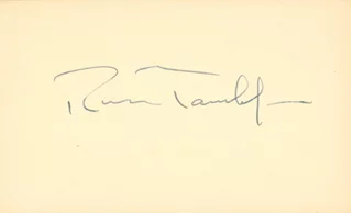 Russ Tamblyn autograph