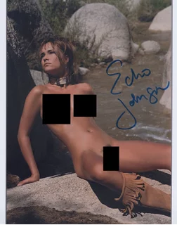 Echo Johnson autograph