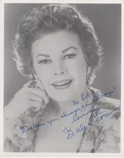 Gale Storm autograph