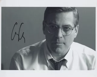 George Clooney autograph