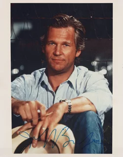 Jeff Bridges autograph