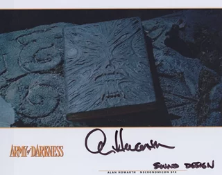 Alan Howarth autograph