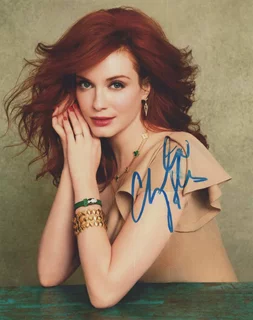 Christina Hendricks autograph