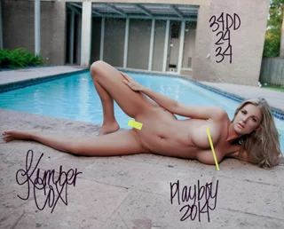 Kimber Cox autograph