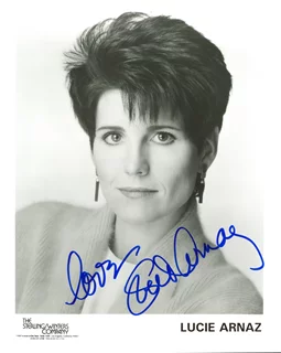 Lucie Arnaz autograph