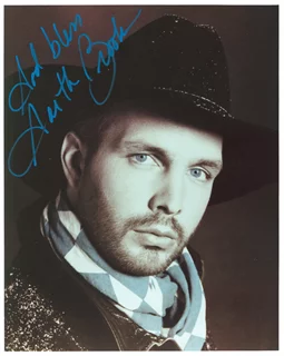 Garth Brooks autograph