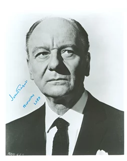 John Gielgud autograph