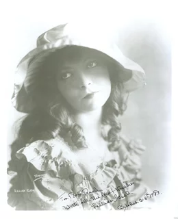 Lillian Gish autograph
