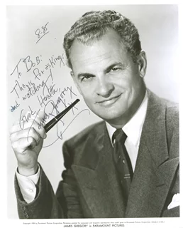 James Gregory autograph