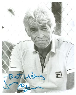 James Coburn autograph