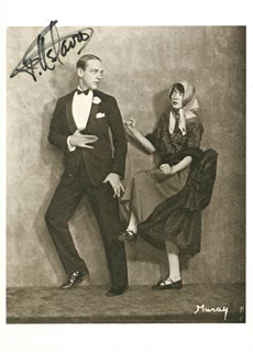Fred Astaire autograph