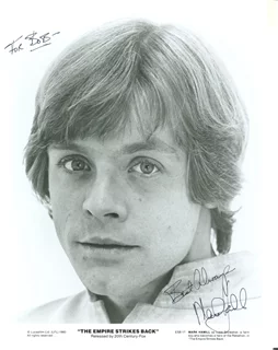 Mark Hamill autograph