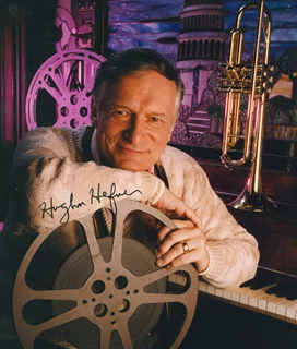 Hugh Hefner autograph