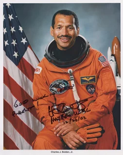 Charles Bolden autograph