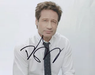 David Duchovny autograph