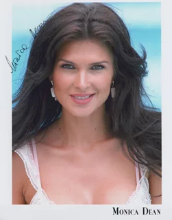 Monica Dean autograph