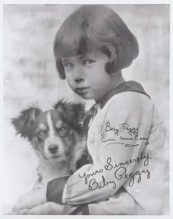 Baby Peggy autograph