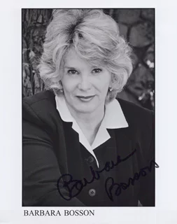 Barbara Bosson autograph