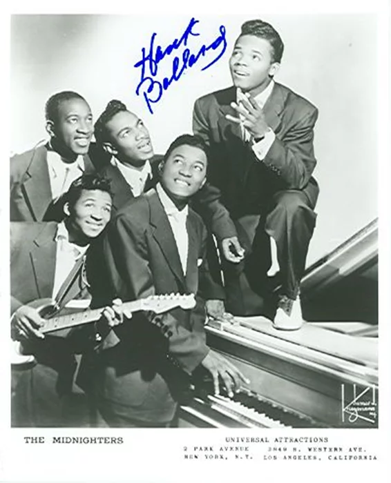 Hank Ballard autograph