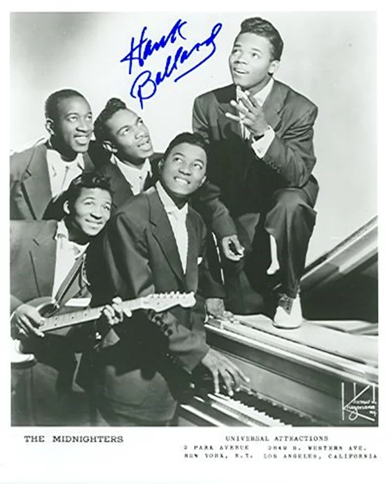 Hank Ballard autograph