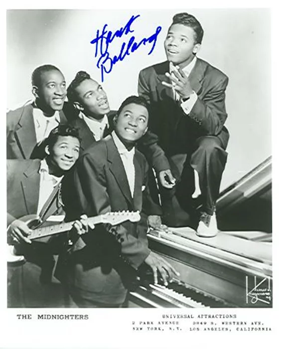 Hank Ballard autograph