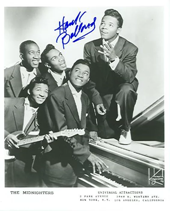 Hank Ballard autograph