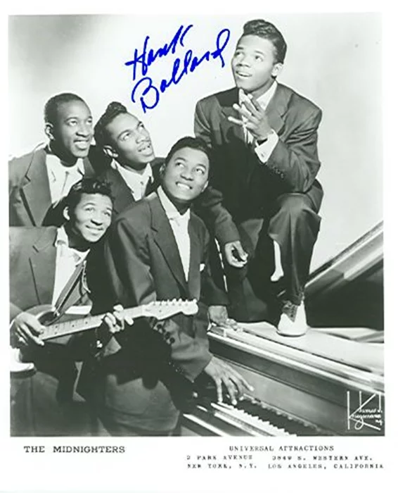 Hank Ballard autograph