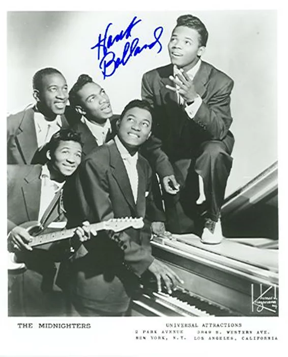 Hank Ballard autograph