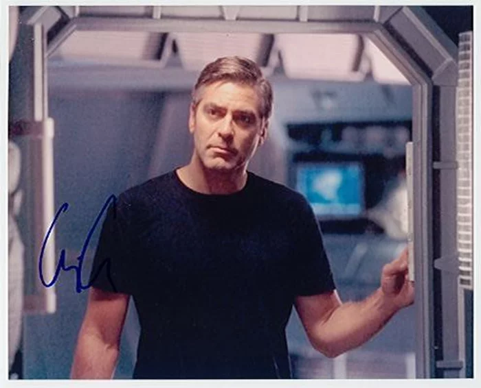 George Clooney autograph