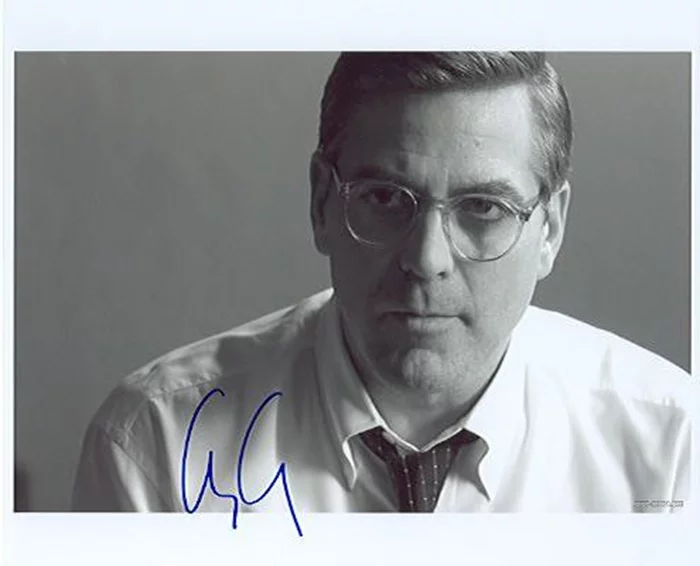 George Clooney autograph