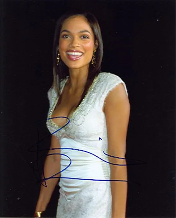 Rosario Dawson autograph
