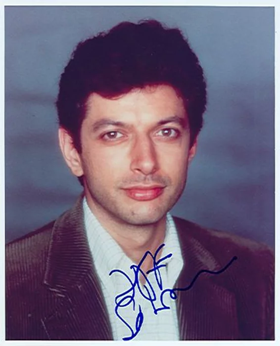 Jeff Goldblum autograph