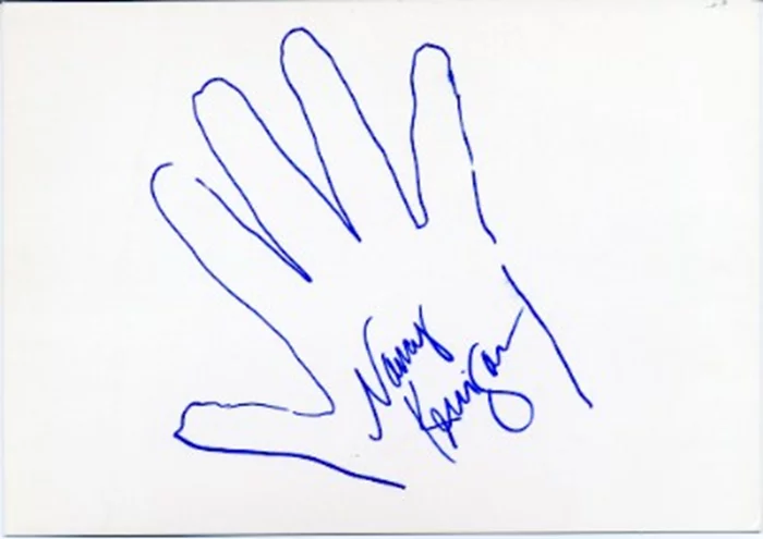Nancy Kerrigan autograph