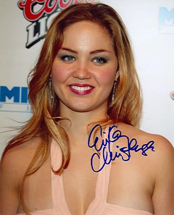 Erika Christensen autograph