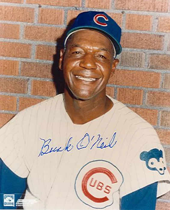 Buck O'Neil autograph