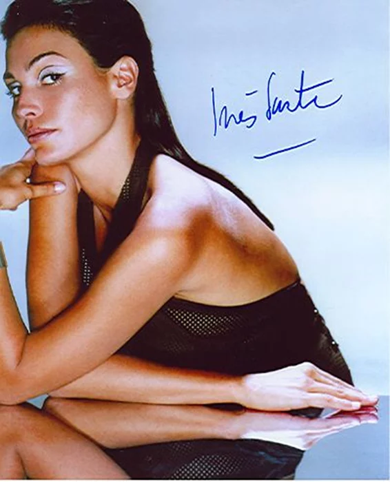 Ines Sastre autograph