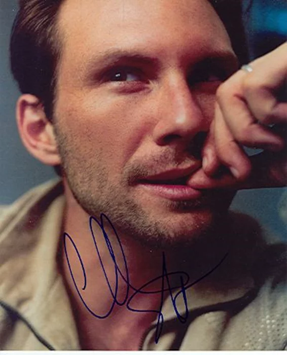 Christian Slater autograph