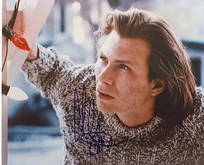 Christian Slater autograph