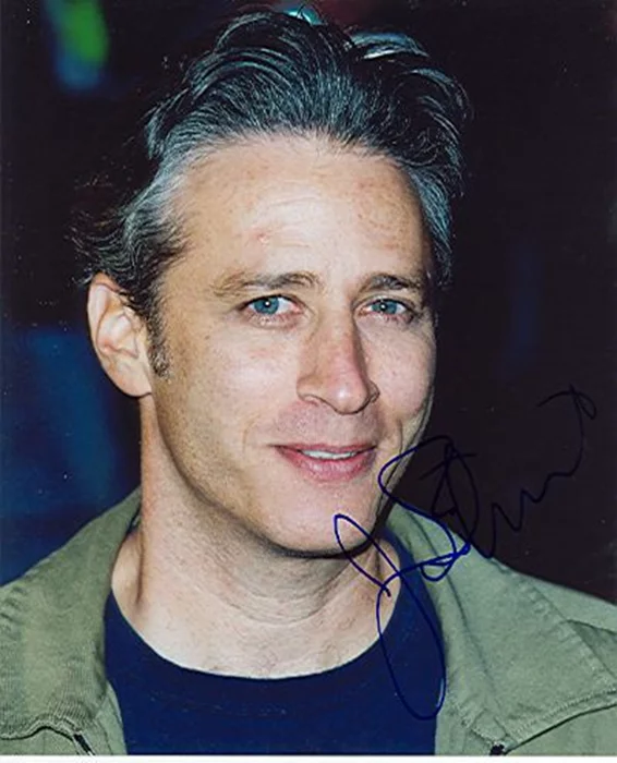 Jon Stewart autograph