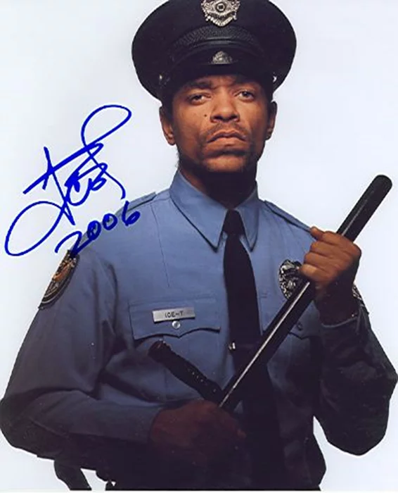 Ice T autograph