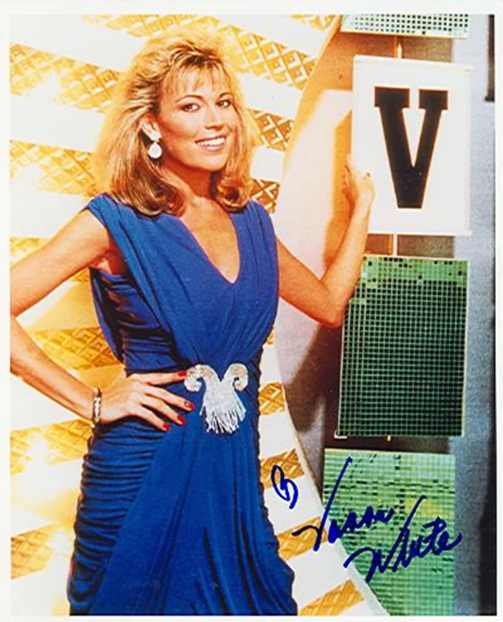 Vanna White autograph
