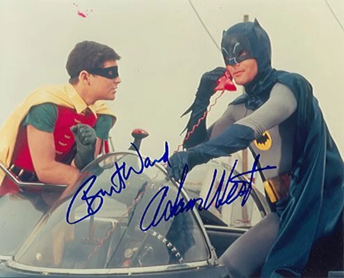 Batman autograph