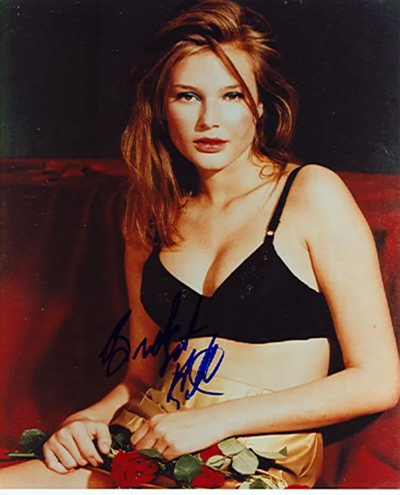 Bridget Hall autograph